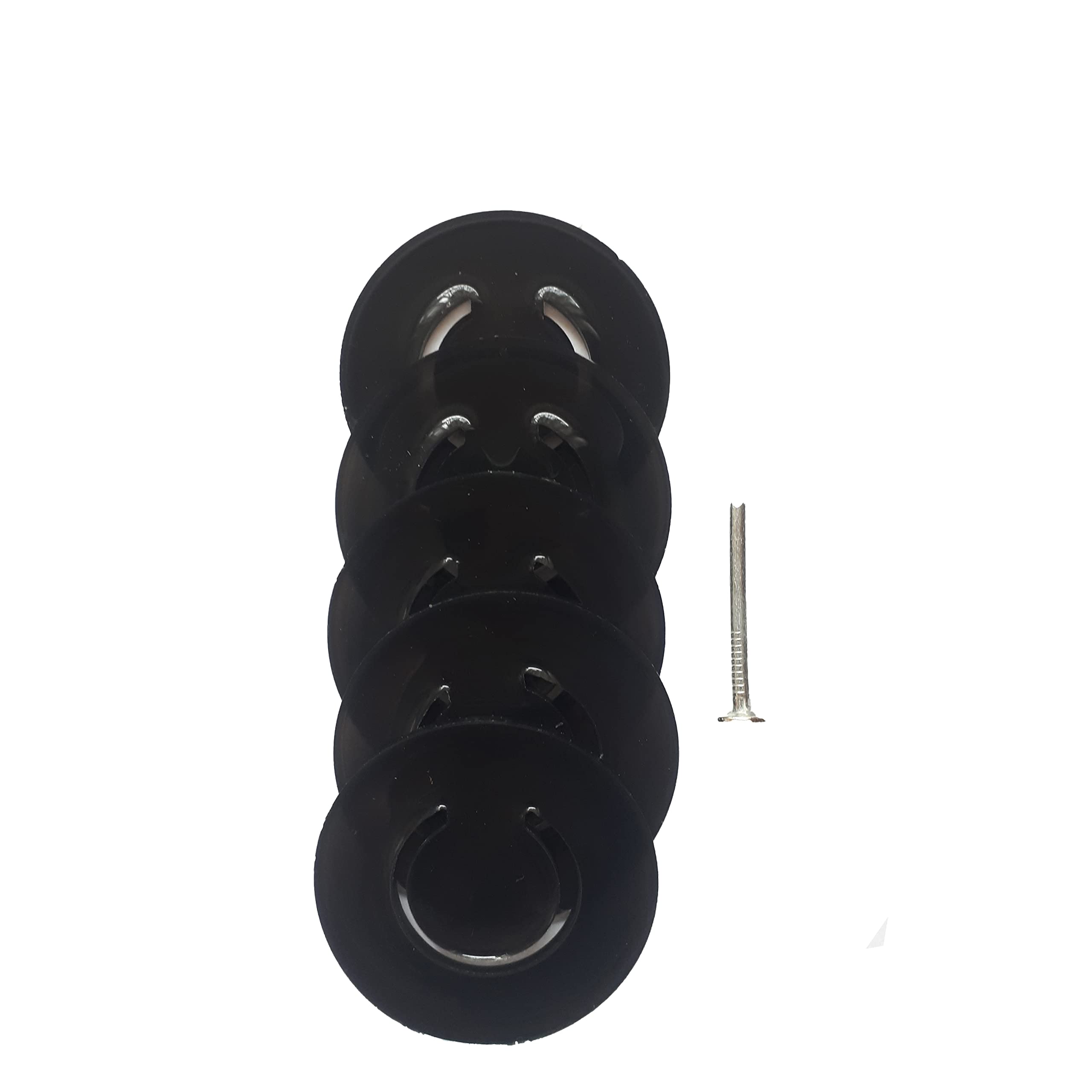 aPraktika Vacuum Valve for Food Vacuum Storage, Jar Sealing, Accessories for Food Vacuum Container (black)