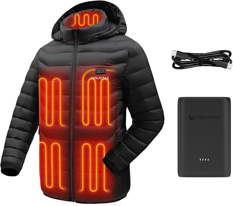 Venustas Dual-Control Heated Jacket