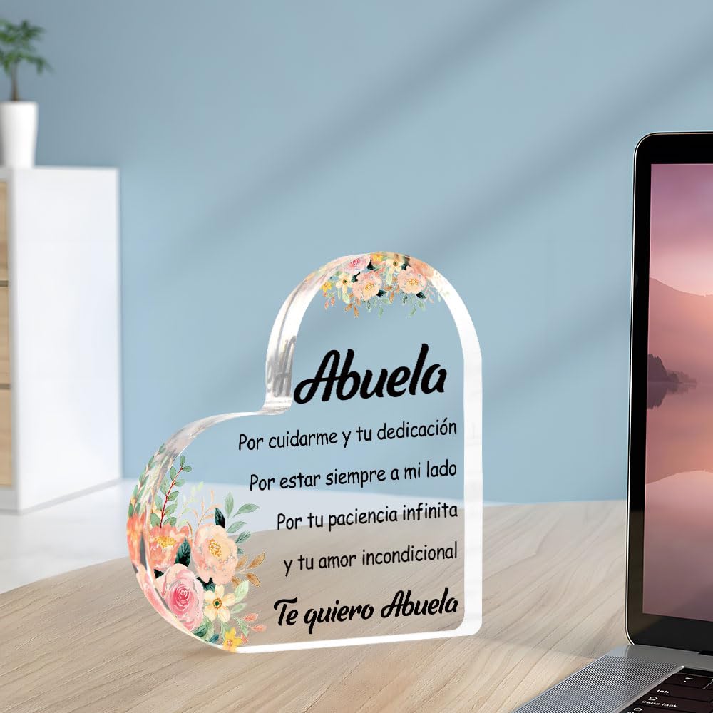 Neceser De Maquillaje Como Regalo Para Abuela | Estampado Bonito, Tamaño 23x18 Cm, Lona Resistente, Cremallera Superior