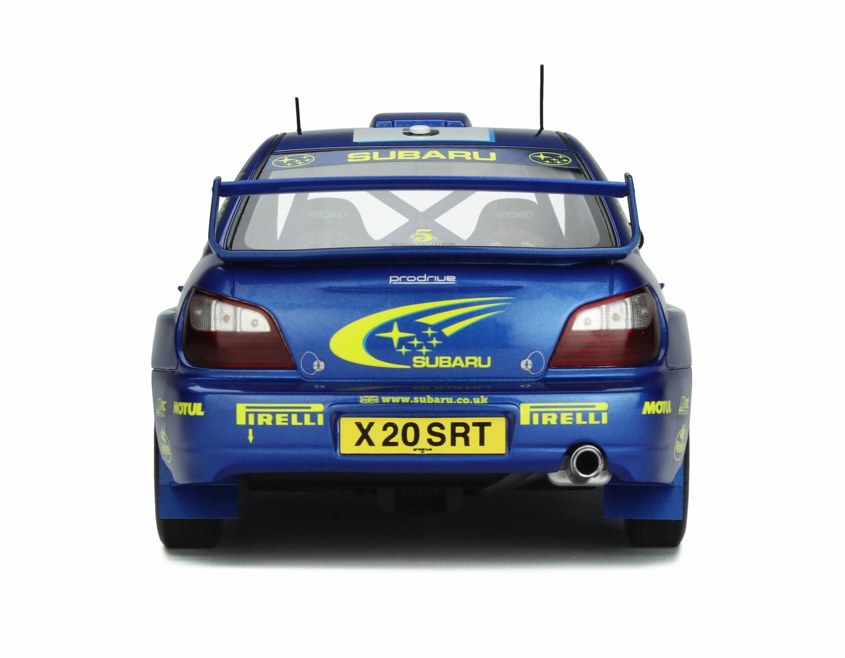 Amazon | OttO mobile 1/18 スバル インプレッサ WRC (ブルー) 完成品
