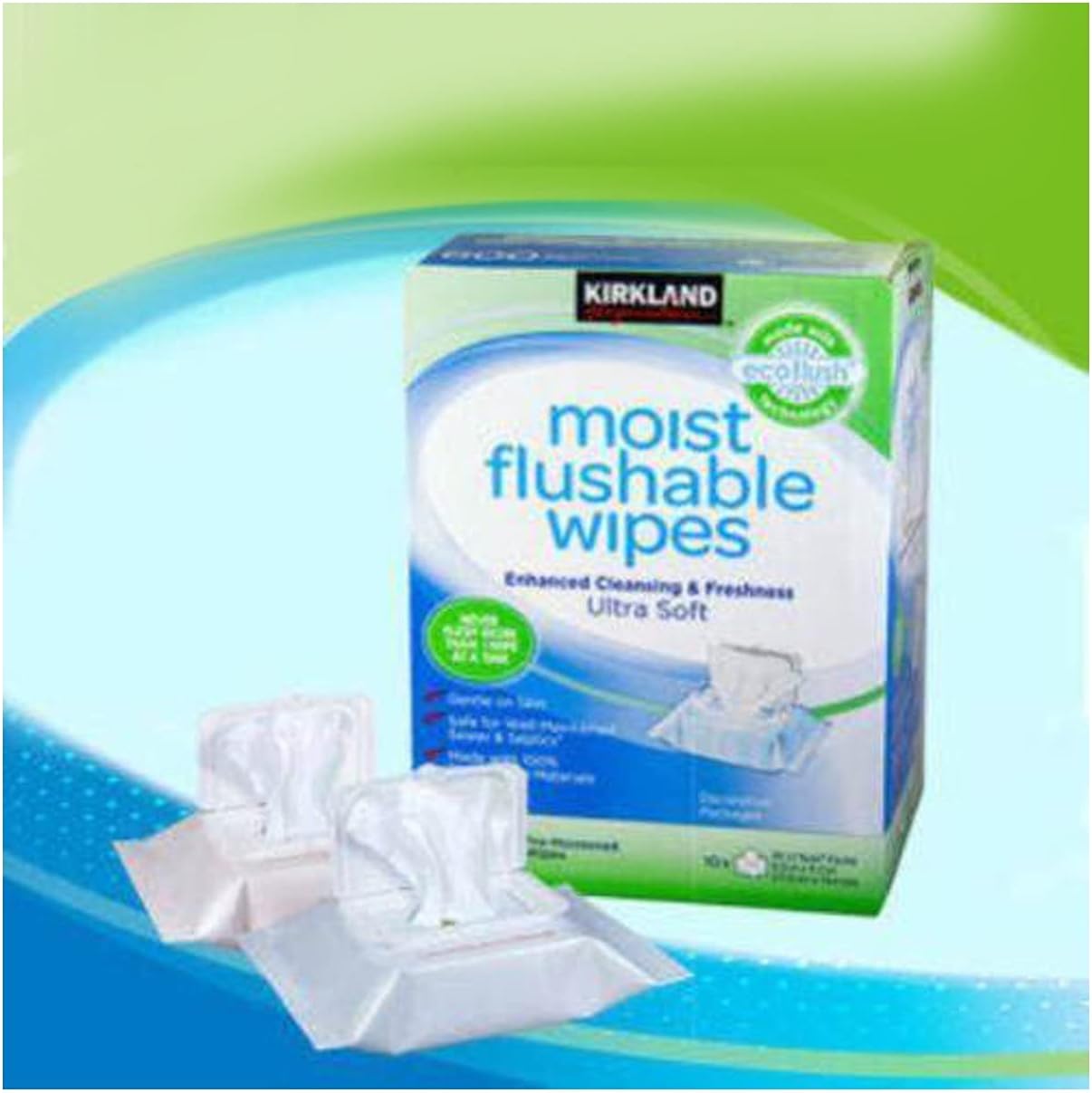 Kirkland Signature Moist Flushable Wipes, 632 Wipes Amazon.ca Health & Personal Care