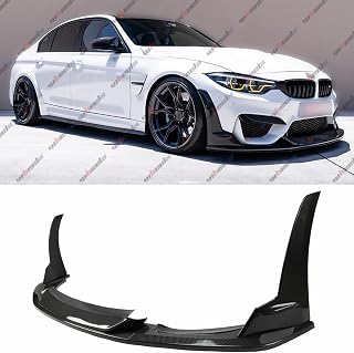 Front Lip Fits 2015-2020 BMW F80 M3 / F82 F83 M4, Carbon Fiber Look