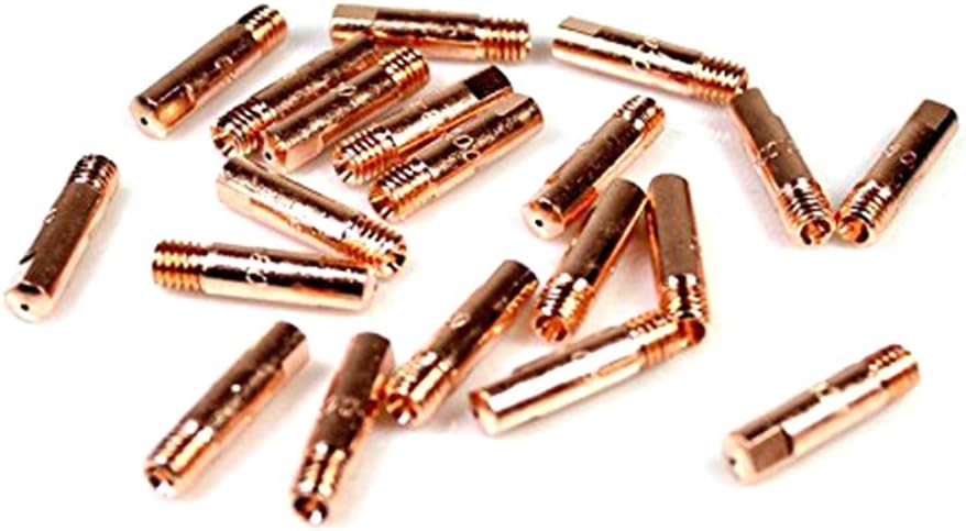 MB 15AK Binzel Abicor Style MIG Welding Torch Contact Tip 0.8mm 20Pcs