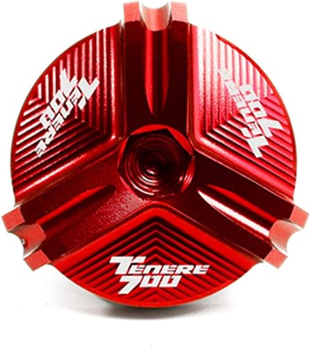 Powersports - Tapones de gasolina para Yamaha y HA TENERE 700 Tenere700 XTZ T700 2019-2023 Tapón de drenaje de motocicleta Tapa de llenado de aceite