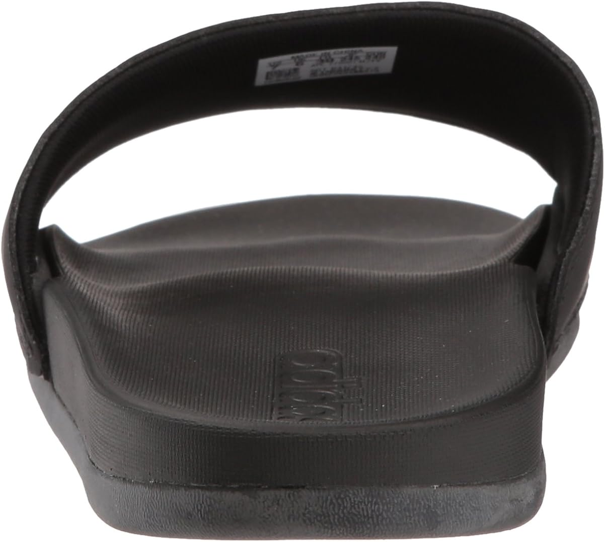 adidas Women's Adilette Comfort Slides, Core Black/Gold Metallic/Core Black, 7