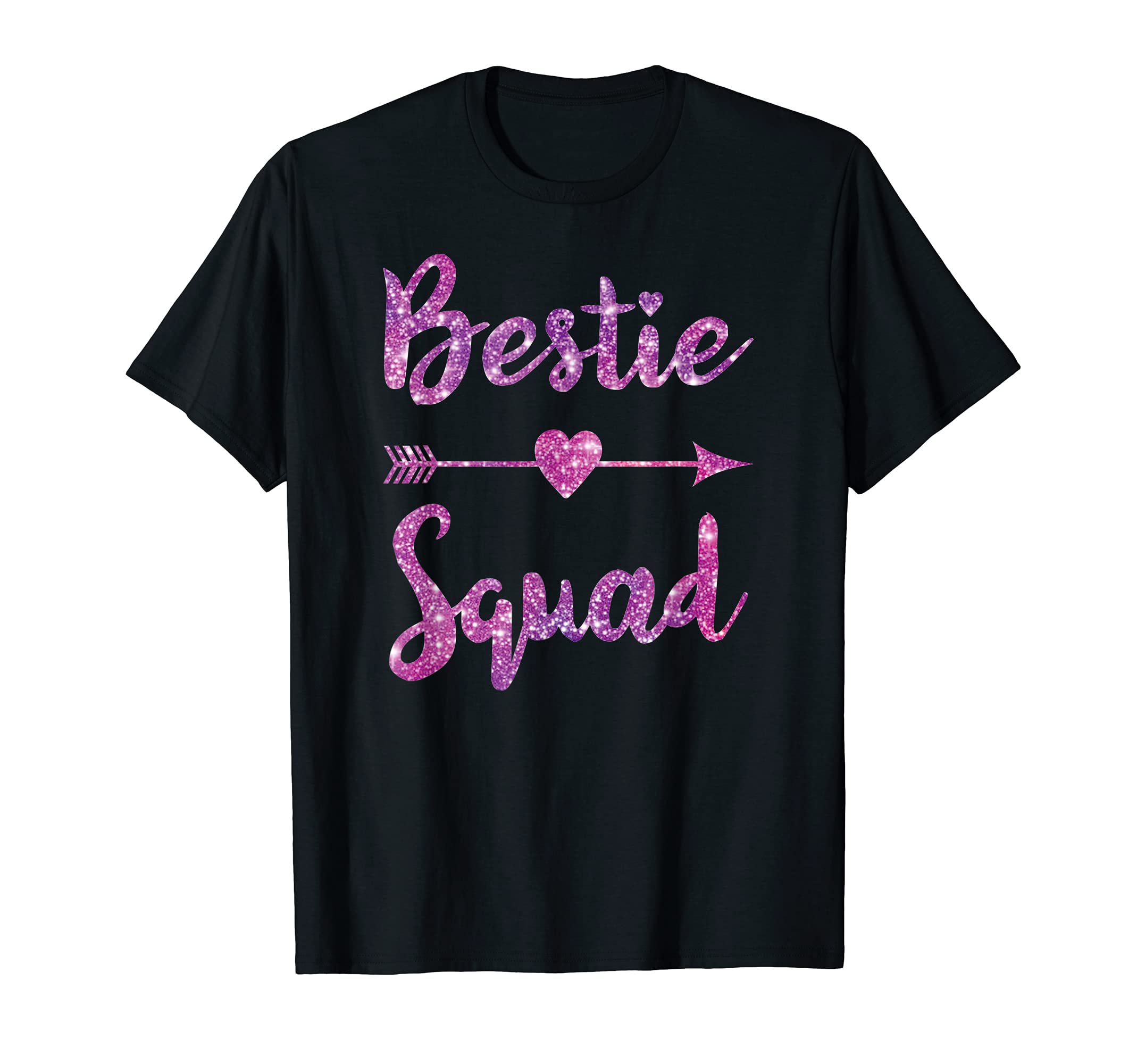 Womens Best Friends Girl Time Besties Vacation TeeBestie Squad Best Friends Fun BFF Matching Couple Girls Trip T-Shirt