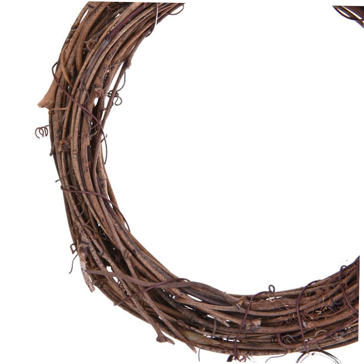 Alasum Standing Parrot Swing Ring Vine Rattan Bird with Bells for Cage Garden Enhances Climbing and Coordination for Parrots