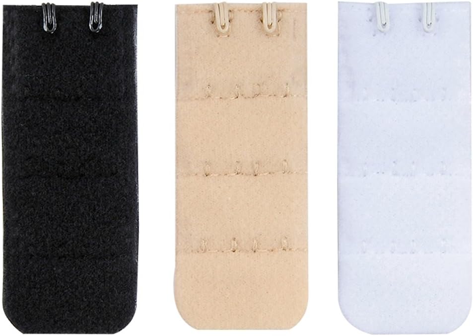 Closecret Women's Nylon Bra Extender Multi-size Brassiere Strap Extension - Image 2