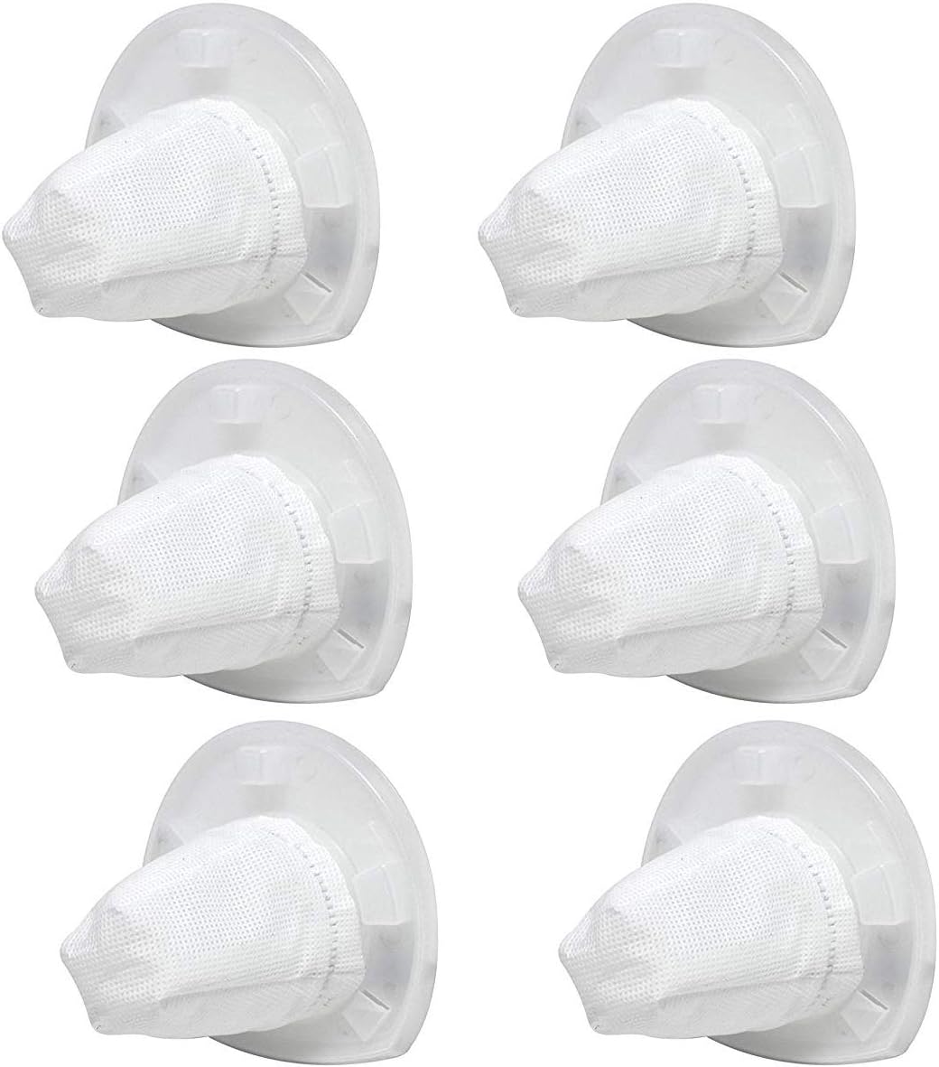 6 Pack Replacement Filter Compatible with Black & Decker VF110 Dustbuster Cordless Handheld Vacuum CHV1410L CHV9610 CHV1210 CHV1510 CHV1410 CHV1410B BDH2000L, 90558113-01