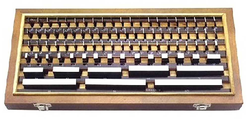 YUZUKI Slip Gauge Set 112 pcs (Grade II) with Individual Calibration Certificate (B012VS1WXW) Amazon Price History, Amazon Price Tracker