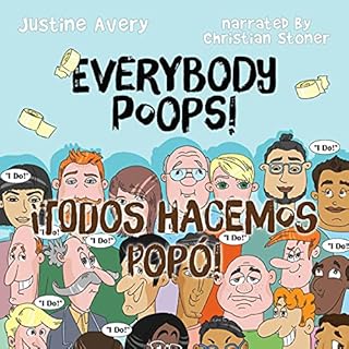 Diseño de la portada del título Everybody Poops! [&iexcl;Todos Hacemos Pop&oacute;!]