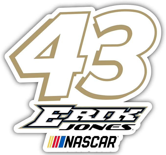 43 Erik Jones 4" Laser Cut Decal Home & Kitchen