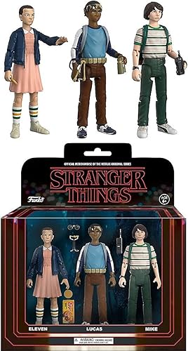 Funko Figura de acción: Stranger Things, paquete de 3 unidades, 1 figura de acción coleccionable