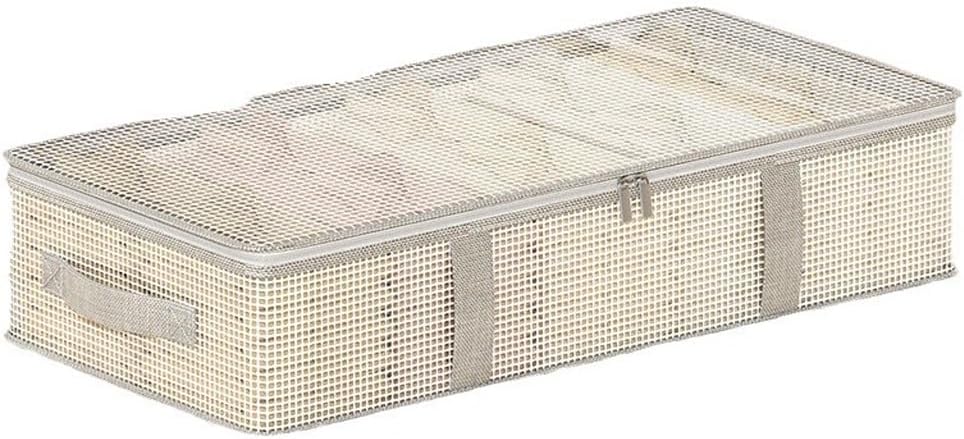 JSEIAJB Quilt Storage Bag Large Capacity Under-Bed Clothes Storage Bag Wardrobe Foldable Organizer Bags.(85 * 45 * 15cm)