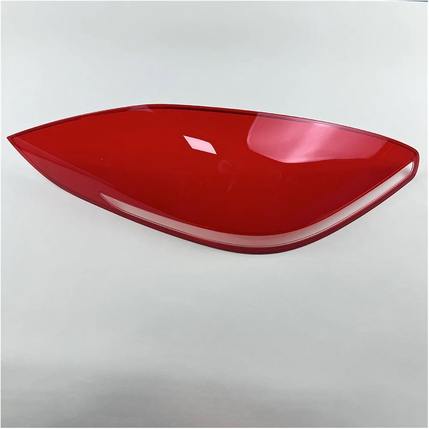 Compatible For Porsche Panamera 2014 2015 2016 Car Rear Taillight Lens Cover Lampshade Glass Lampcover Caps Brake Lights Shell(Left)