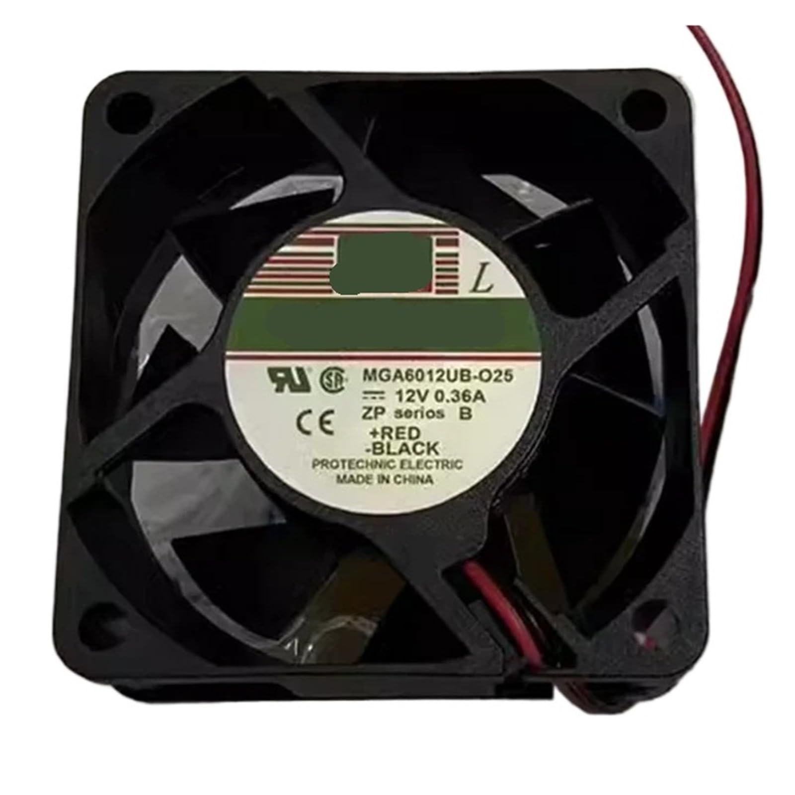 TSCFHGQI MGA6012UB-O25 6CM 6025 12V 0.38A cooling fan
