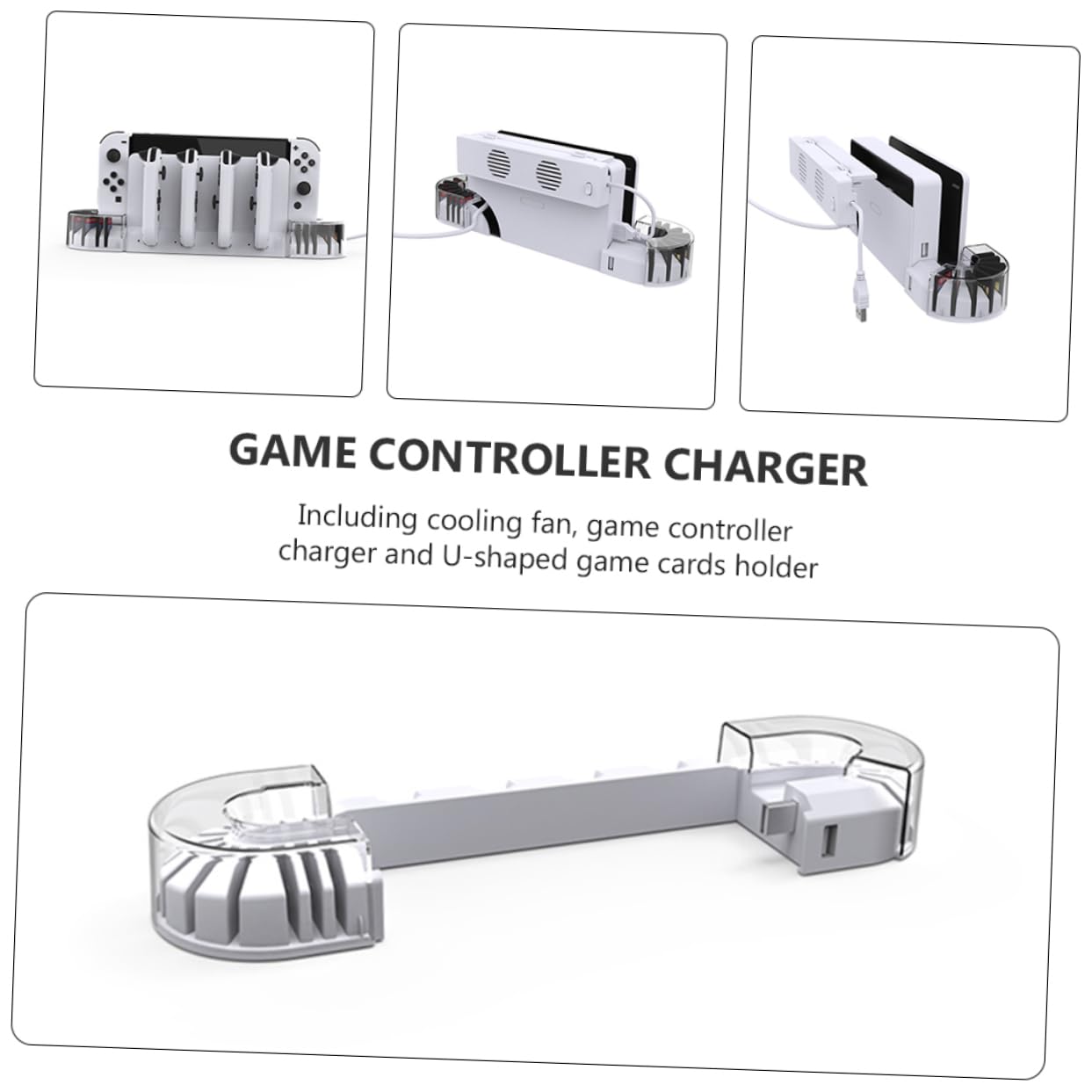 DECHOUS 1set Dock Raffreddamento Per Switch Oled Stazione e Design Compatto Per Appassionati