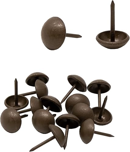 House2Home Tachuelas de tapicería para muebles, cabezales de uñas de tapicería de 716 pulgadas para tapicería de muebles, uñas decorativas para