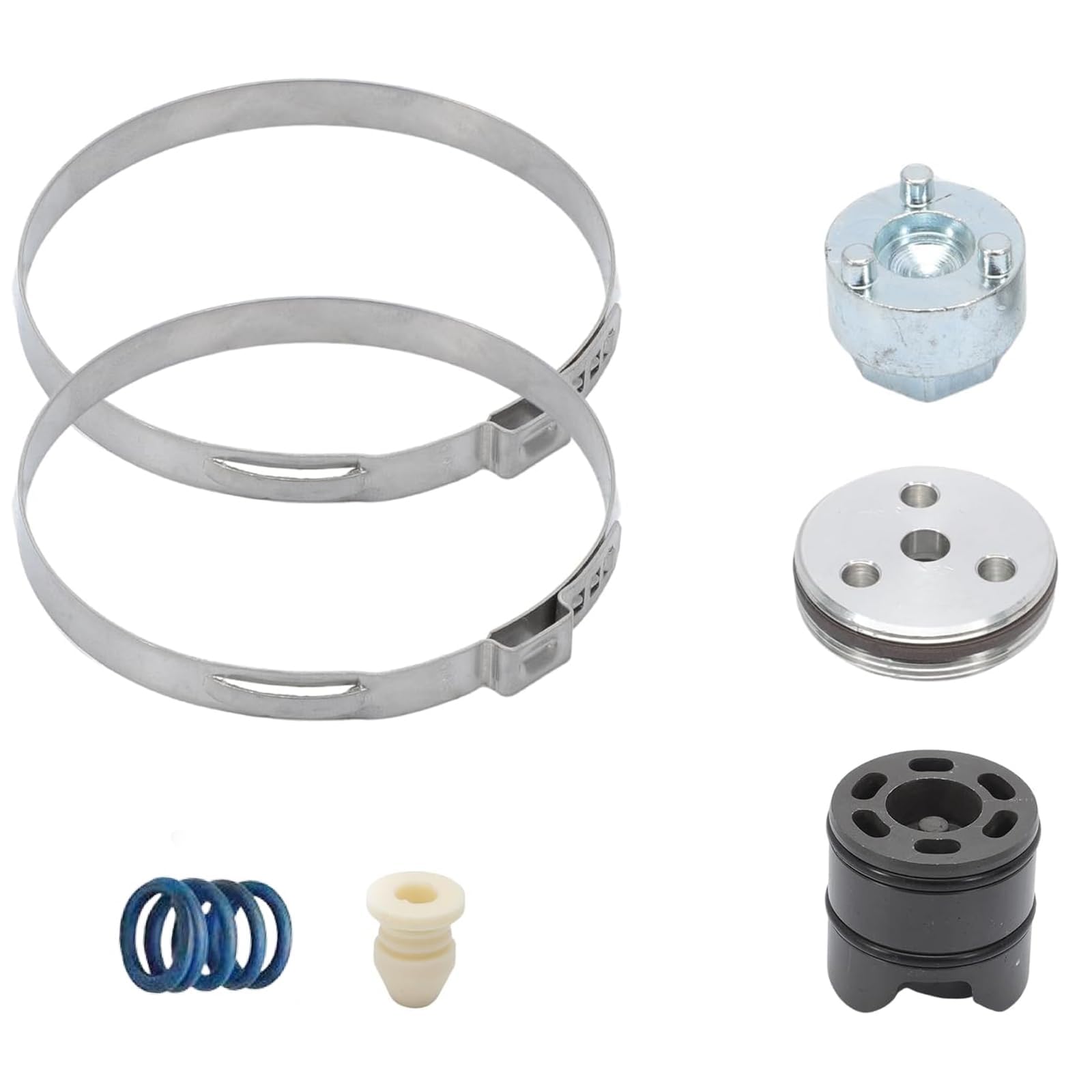 1 Kit di riparazione per cremagliera dello sterzo, kit di riparazione per cremagliera dello sterzo 32106891974 6 pezzi compatibile con BMW