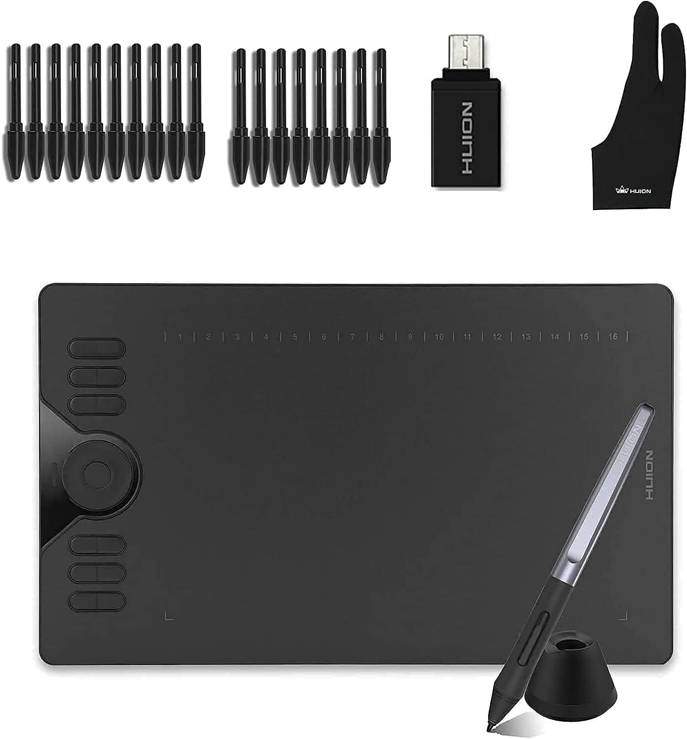 Buy HUION HS610 Graphics Drawing Tablet, 10x6 Inch Digital Graphics