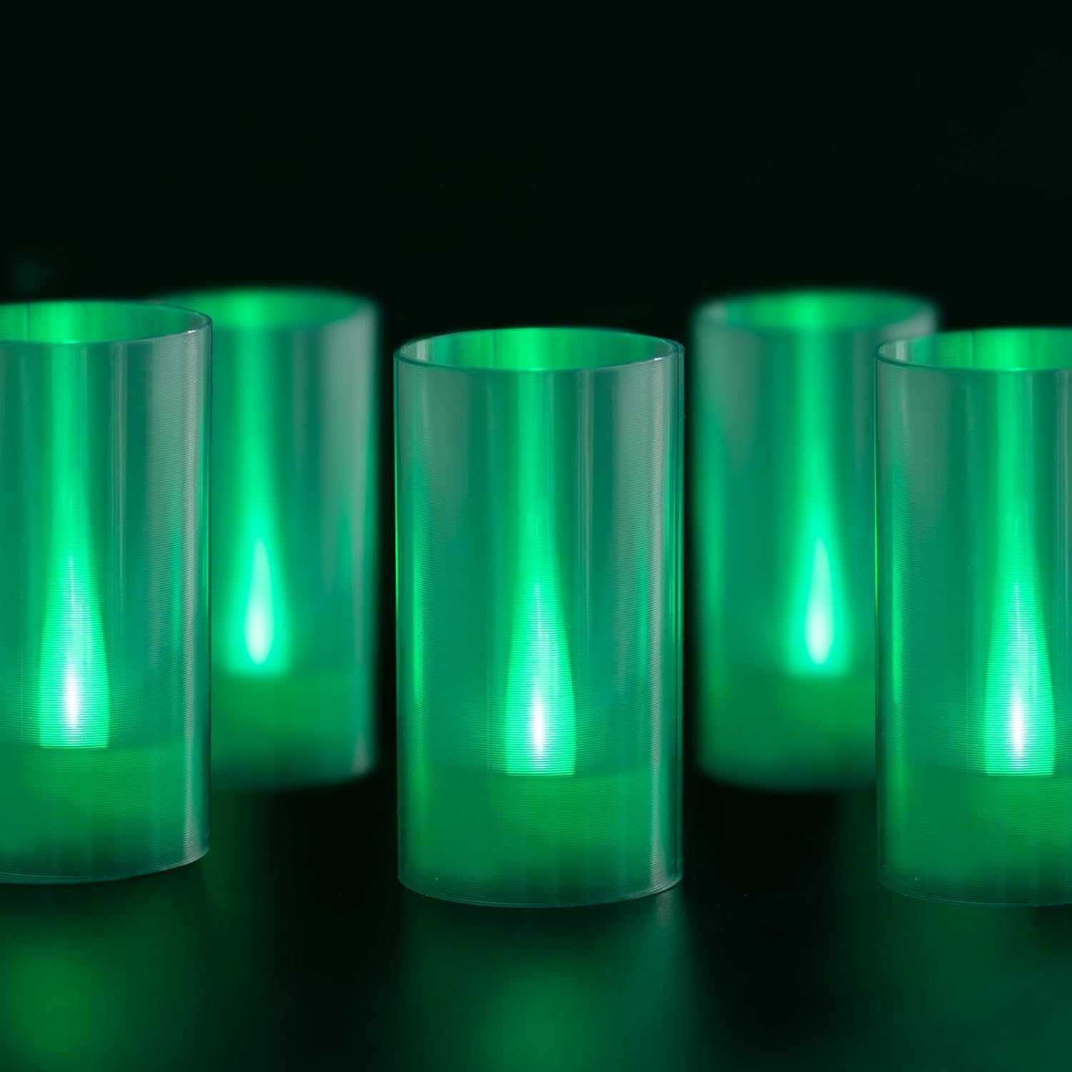 LANKER Flameless Candles, Battery Operated LED Pillar