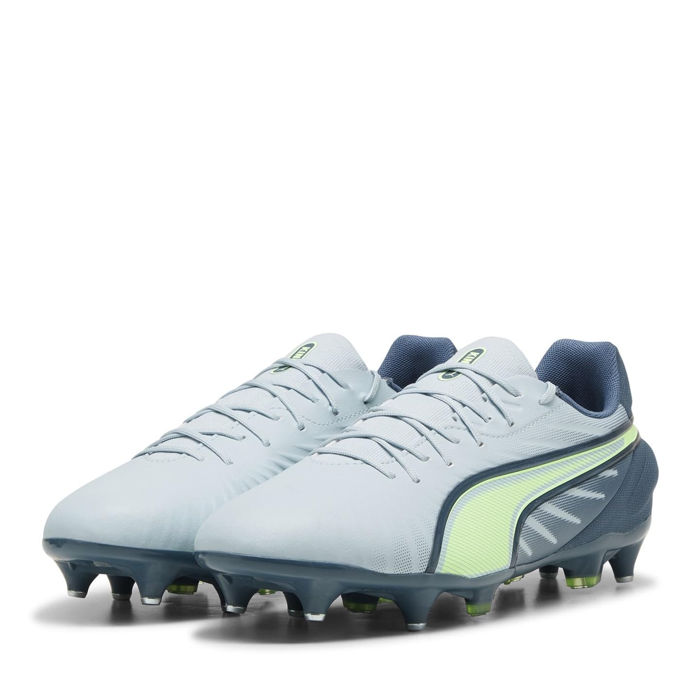 PUMA Chaussures de football King Match Mxsg unisexes Gris pomme givré EU