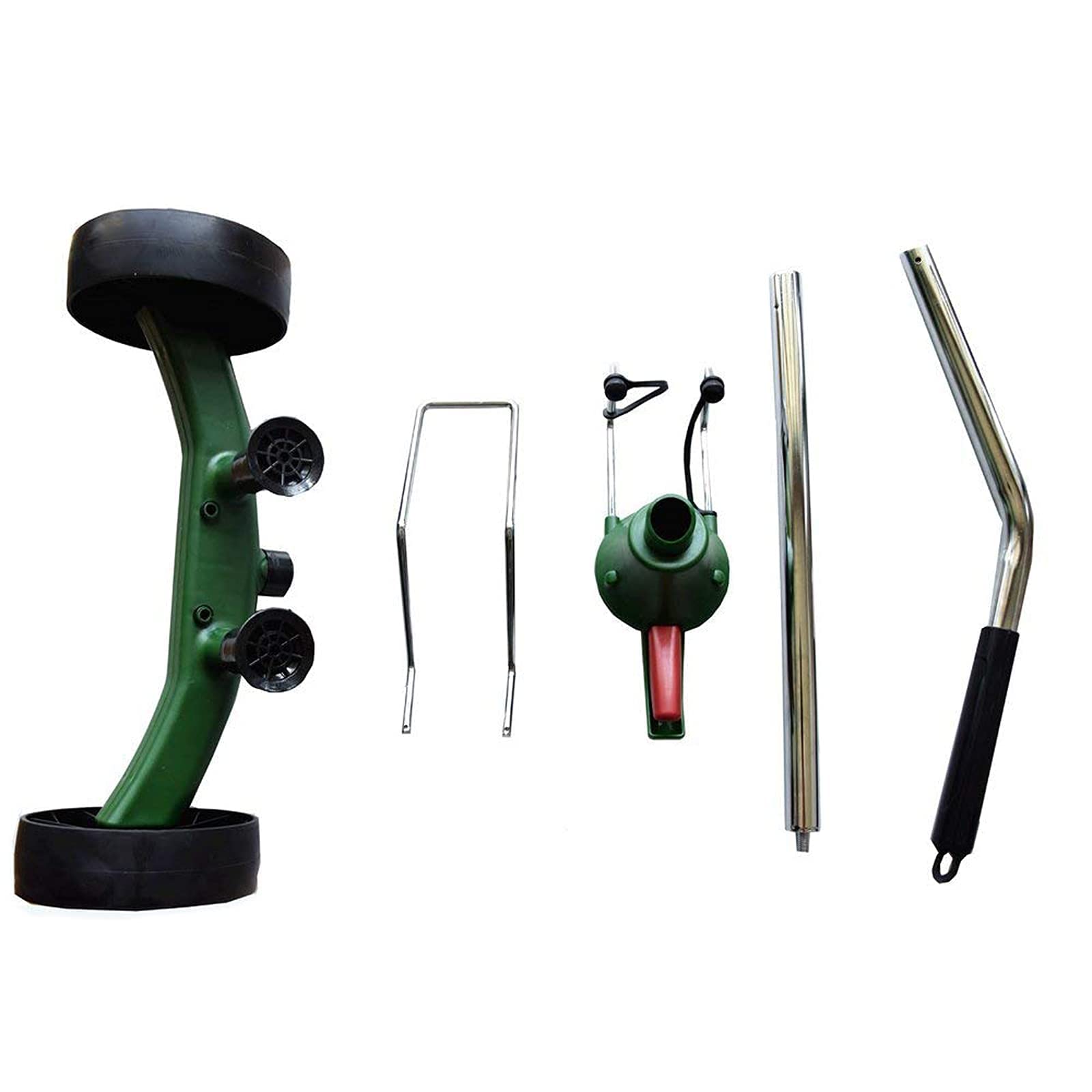 Déménageur de pot de jardin avec poignée réglable – Chariot robuste avec roues robustes sans plat et ventouses antidérapantes, capacité de poids maximale de 75 kg