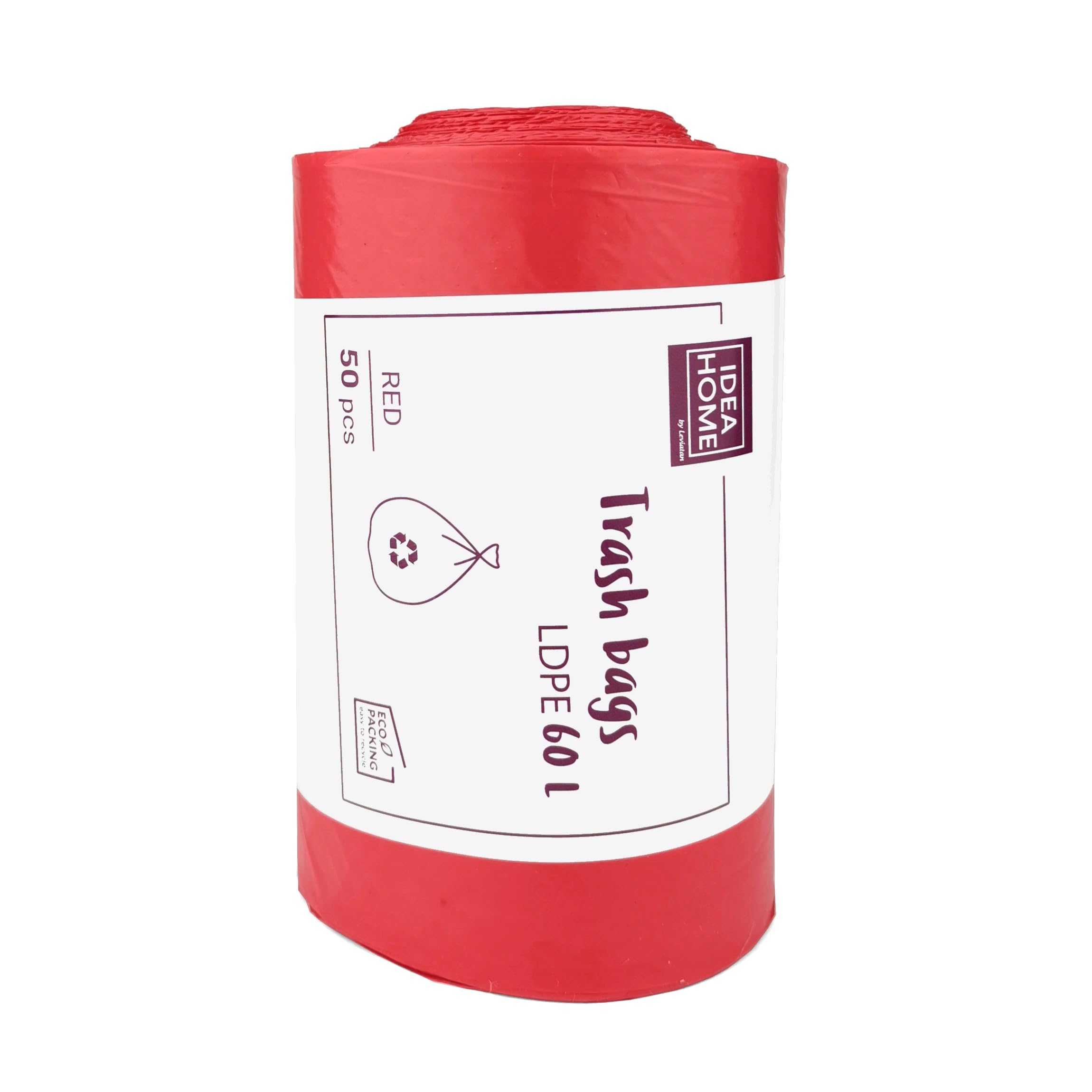 D.RECT Lot De 50 Sacs Poubelle Résistants Parfaits Pour Un Usage