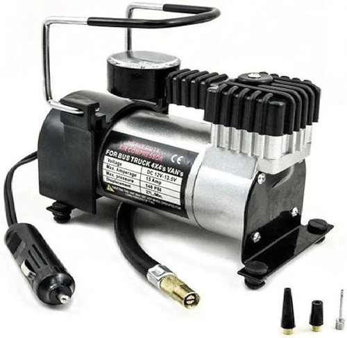 Mini Compressor De Ar Veicular Profissional Portátil 12v 150 PSI