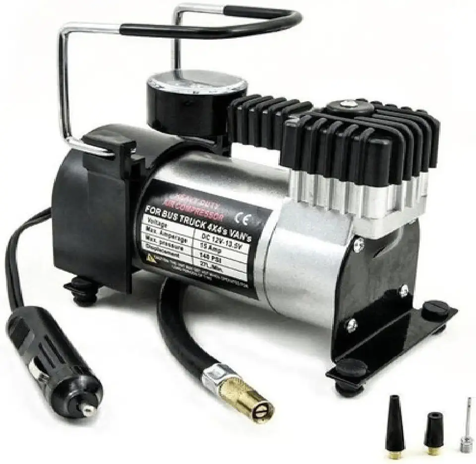 Mini Compressor De Ar Veicular Profissional Portátil 12v 150 PSI