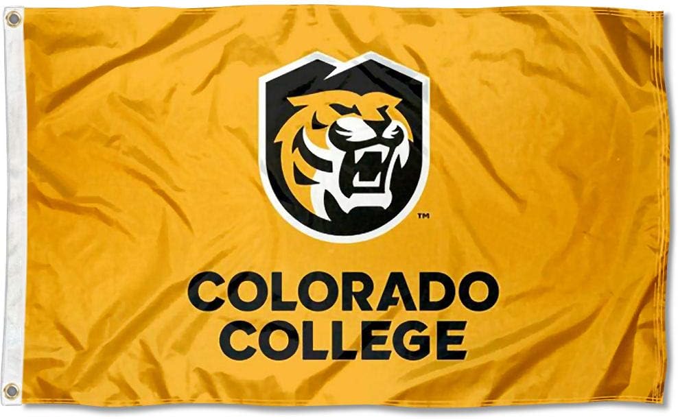 Colorado College Tigers Gold Flag