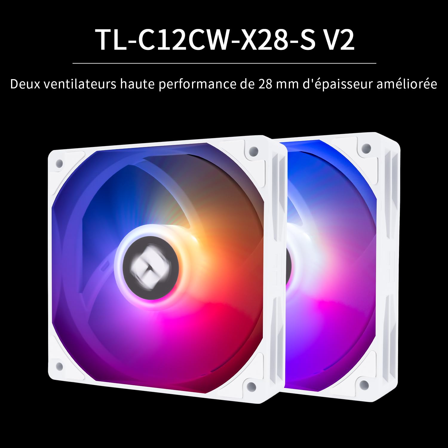 Thermalright Peerless Assassin 120 Vision ARGB White chłodzenie procesora, chłodzenie PC z 6 rurami cieplnymi, 2,8-calowy wyświetlacz magnetyczny (rozdzielczość 320 x 240), do AMD AM4/AM5 i Intel