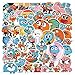 WEIGUANG Animación clásica El Asombroso Mundo de Gumball Graffiti Pegatinas Maleta Impermeable Laptop Scooter Refrigerador Pegatinas 50 Hojas