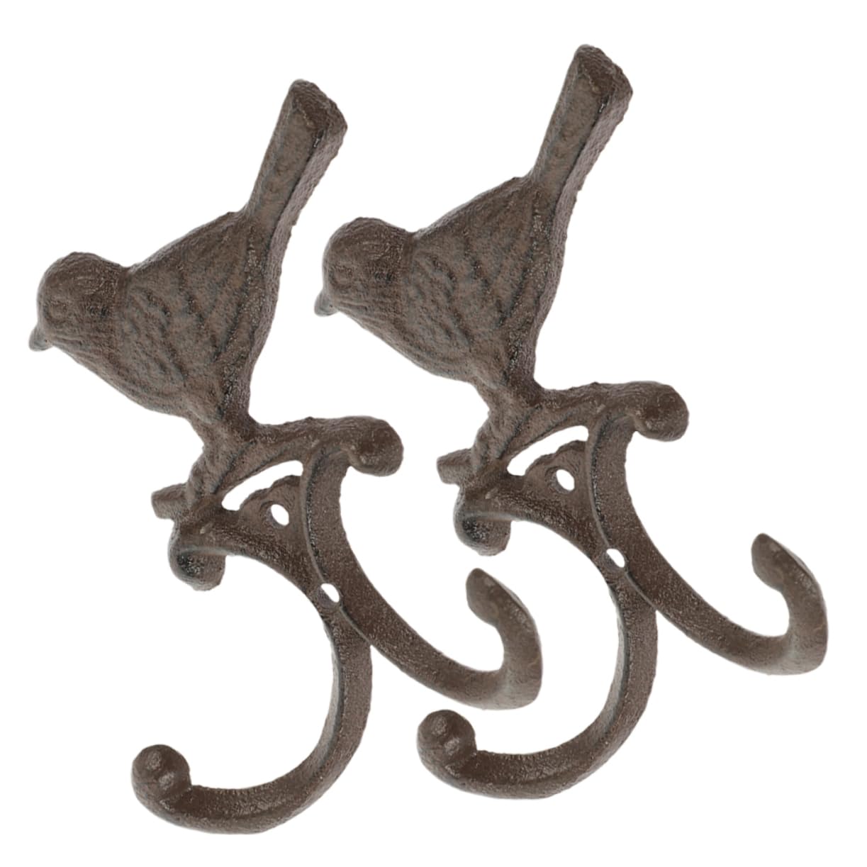 Crochets muraux multifonctionnels fonte pour rangement et décoration maison