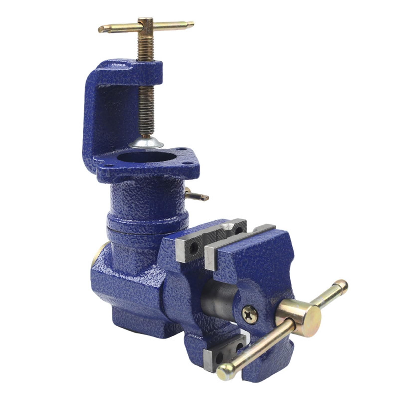 Reinforced Benches Top Vise Double Jaw Table Vise Resistant Finish Woodworker Vice for Workshop Use Double Jaw Table
