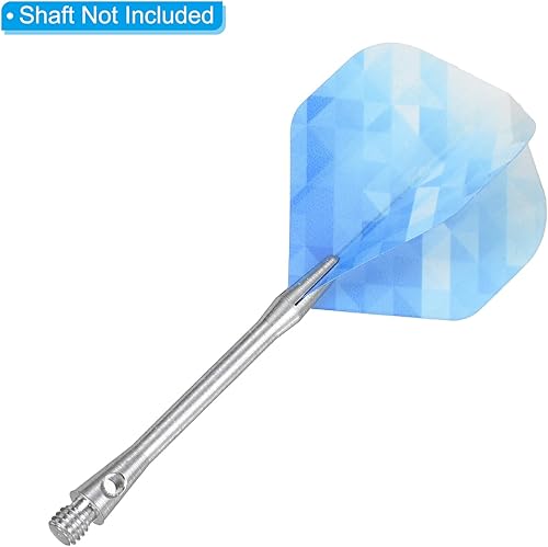 Miniatura 4 de PATIKIL Dart Flights, Standard Darts Accessories Replacement Parts for Soft Tip Steel Tip, Geometric Style