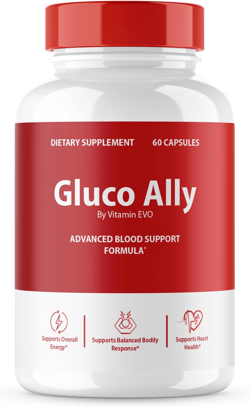 (5 Pack) Gluco Ally Capsules, Official GlucoAlly Advanced Formula, Gluco Ally Pills, Gluco Ally Maximum Health Formula and Wellness, Gluco Ally Support Pills Reviews, 300 Capsules 5 Month Supply - Image 5