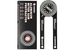 Saker Corner Angle Measuring Tool: Precision Angle Finder for Building Trades