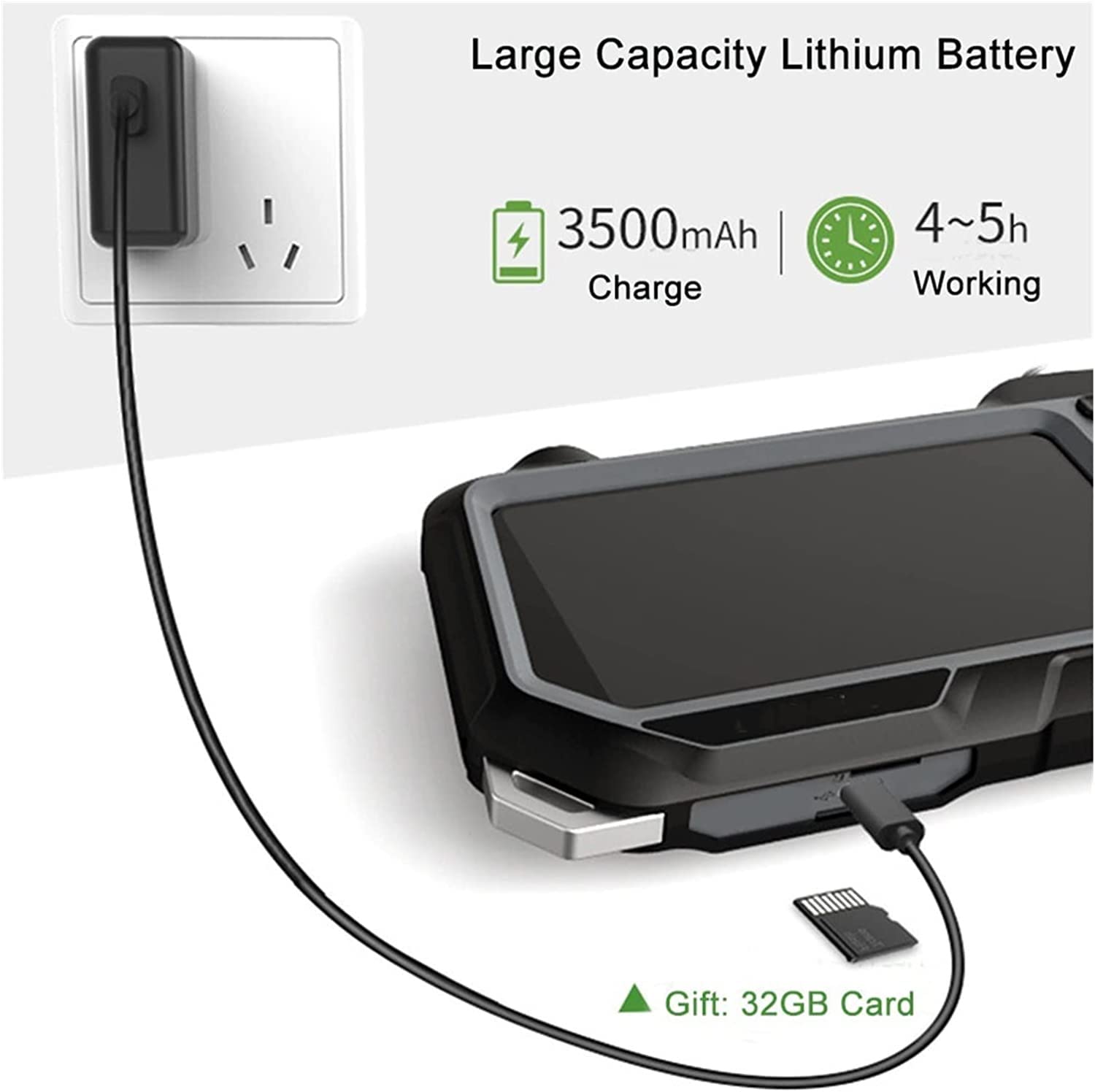 LNNW Przemysłowa kamera inspekcyjna endoskopu Kamery inspekcyjne Wodoodporny boroskop Obiektyw 5,5 mm Przemysłowa kamera do kanalizacji endoskopowej(Size:1M)