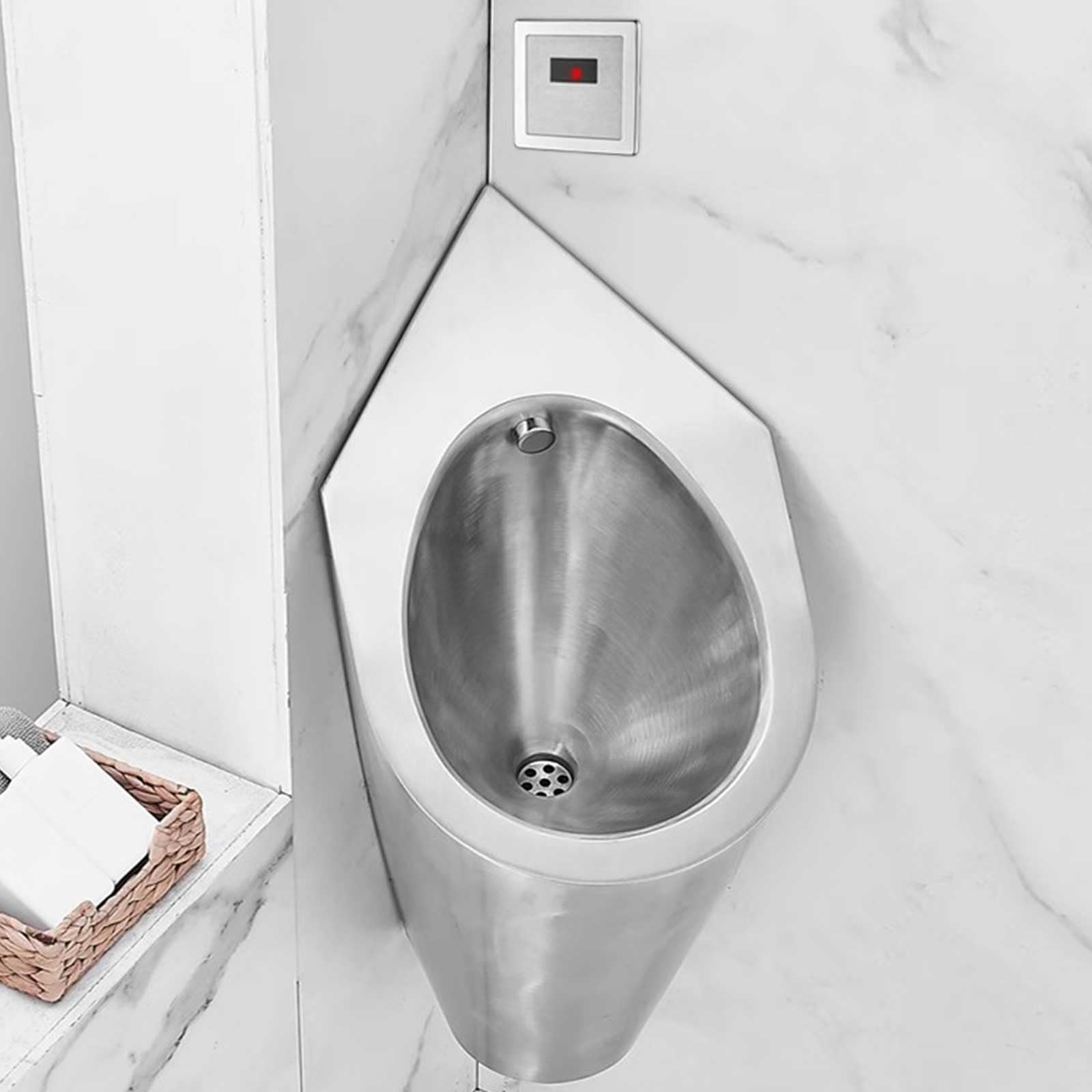 Urinarios de pared, sistema de descarga automática para el hogar, hotel, oficina