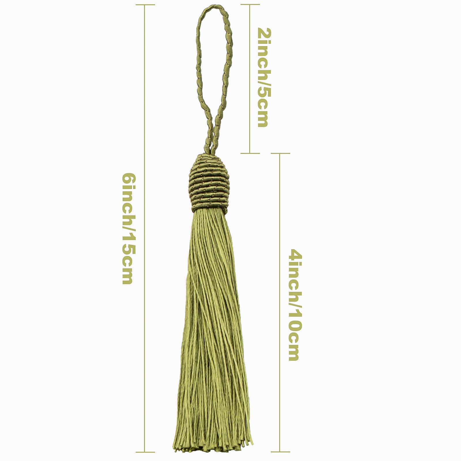 20 Nappe Con Testa Di Ananas - Per Segnalibri, DIY, Gioielli, 15 Cm - Foto 8