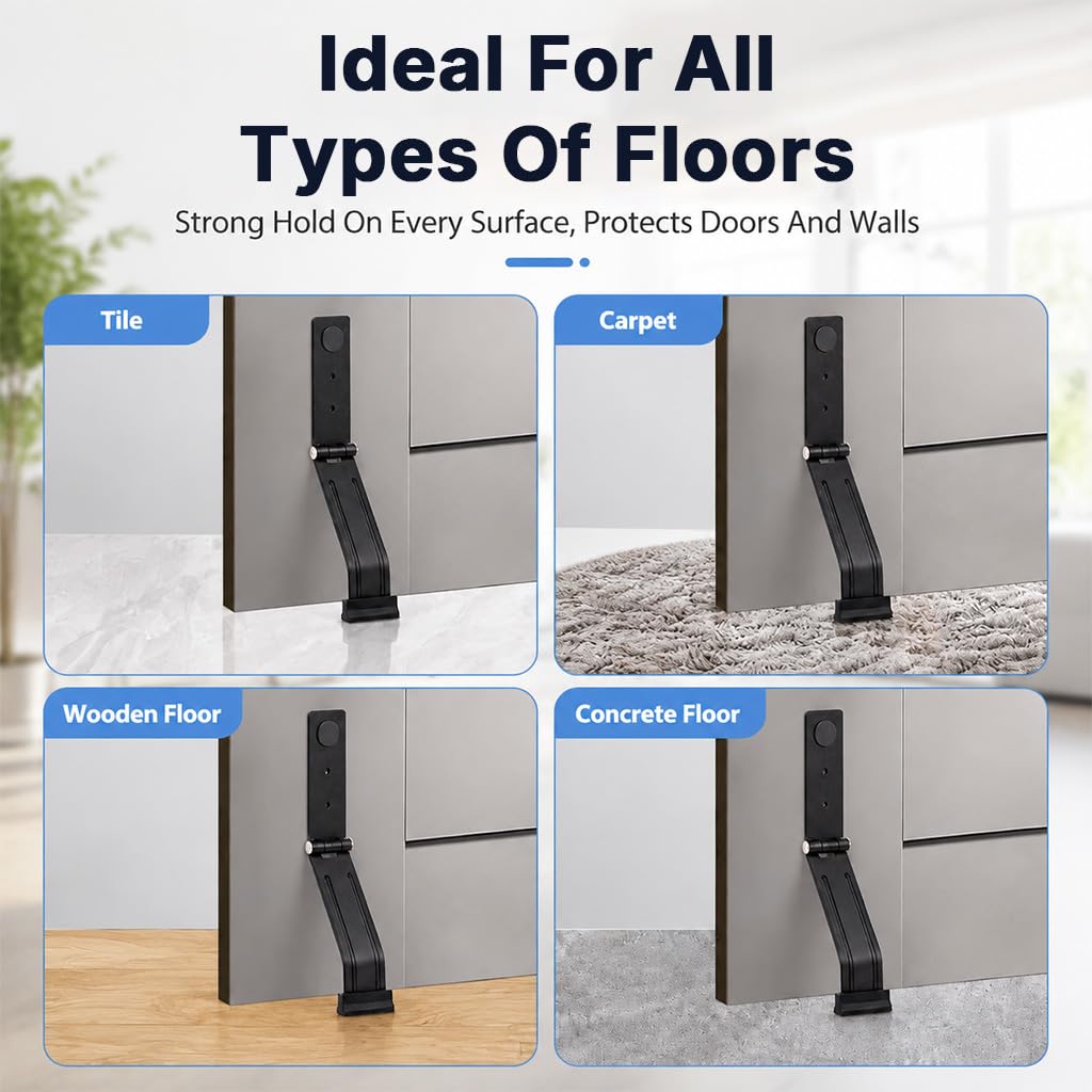 HASTHIP Metal Kickdown Door Stopper - FREE SHIPPING -7