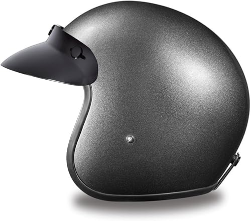 Miniatura 5 de Daytona Helmets Casco Retro de 34 de Cara Abierta para Motocicleta - Estilo Vintage, Casco Aprobado por DOT para Hombres y Mujeres, Ligero, Ajuste