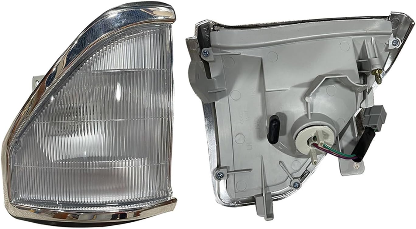 2Pcs Car Front Corner Lamp Turn Signal Compatible with Toyota Land Cruiser Prado Fj70 Fj75 1993 Left and Right