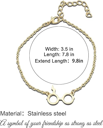 Miniatura 6 de Ibiwe Pulsera de cristal de Harry Pottery, regalo de joyería para mujeres, hijas, hijos, adolescentes, niñas, niños, mercancía de Hary Potter,