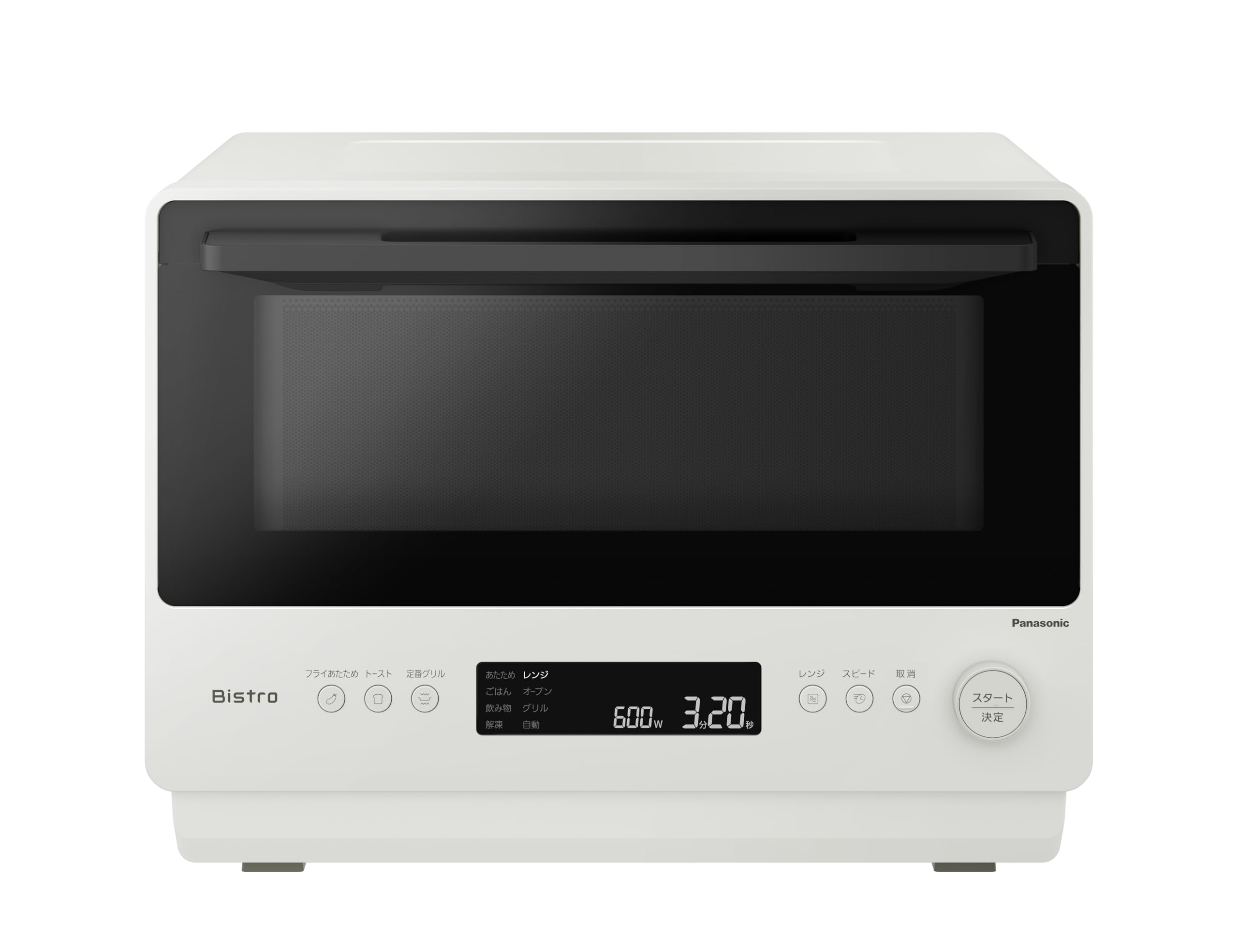 【美品】2021年製 Panasonic オーブンレンジ NE-SA1-W Panasonic 爆買 中古 オーブンレンジ パナソニック シンプル