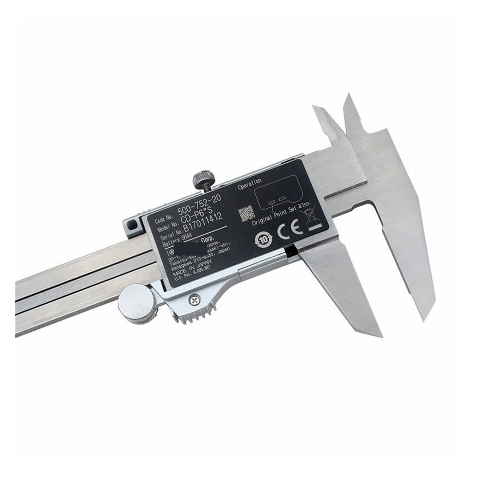 Cyfrowe Narzędzia Pomiarowe Wodoodporna IP67 suwmiarka cyfrowa 500-702/703/704/752/753/754-20 LCD Paquimetro mikrometr 0-150/200/300mm/0.01mm(500-752-20(0-150mm))