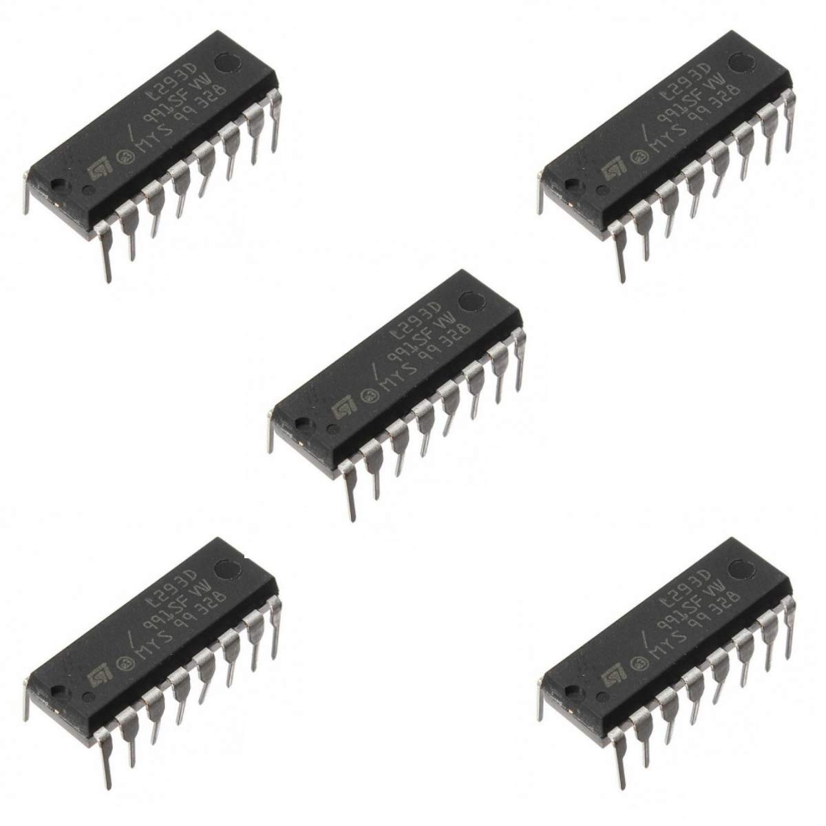 Techleads 5 x L293D Motor Driver IC (Set of 5) (B08X2GVG4D) Amazon Price History, Amazon Price Tracker