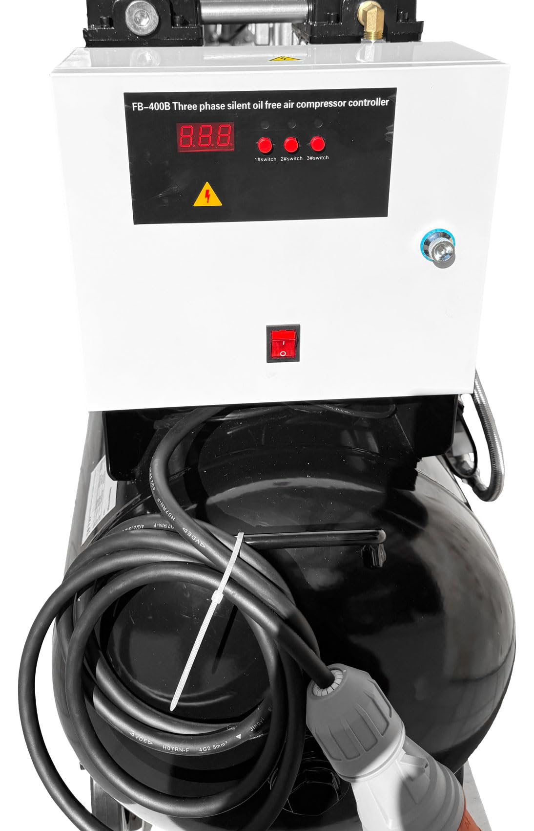 WELDINGER Flüsterkompressor FK 510 pro 4,8 kW Luftabgabe 510 l (Silentkompressor ölfrei wartungsfrei) 5 Jahre Garantie