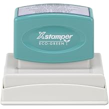 Xstamper N16 Pre-Inked Custom Stamp 1-1/2" x 2-1/2"